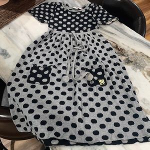 Adorable Vintage Roxy Sweater Girls Dress